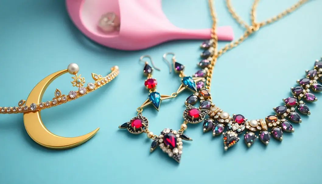 Anime-inspired jewelry channeling characters like Sailor Moon and Naruto.