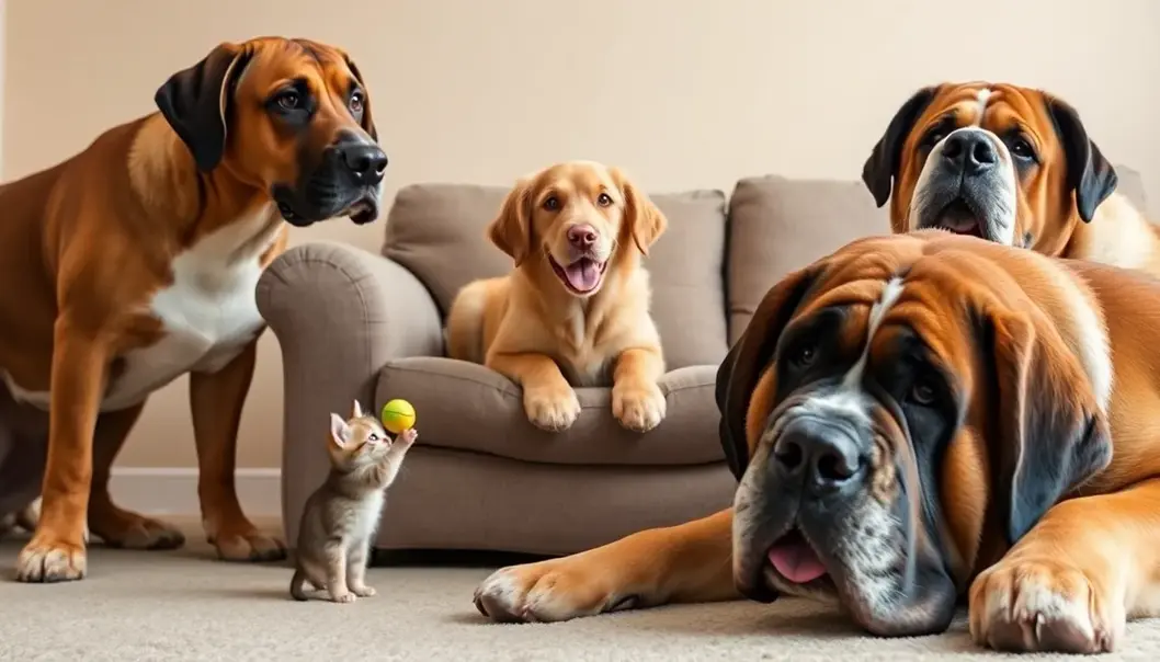 A parade of small dog breeds showcasing their big personalities.